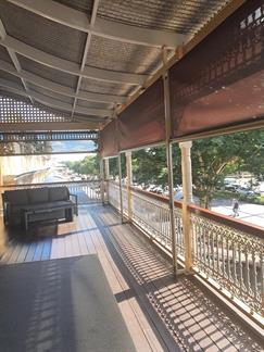 Palace Hotel verandah